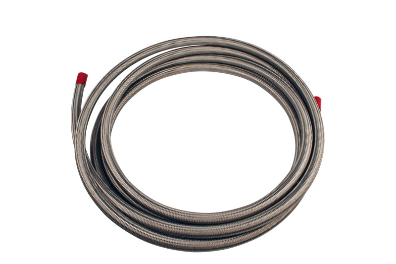 Aeromotive SS Braided Fuel Hose - AN-08 x 16ft Aeromotive Hoses