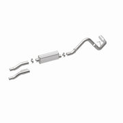 MagnaFlow 11 Ford F-150 3.7L/5.0L/6.2L SS Catback Exhaust Single Rear Side Exit w/ 4in SS Tips Magnaflow Catback