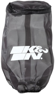 K&N Filter Wrap Drycharger Oval Tapered Black - 3.25in Base I/S Width x 2.5in Top I/S Width x 7in H K&N Engineering Pre-Filters