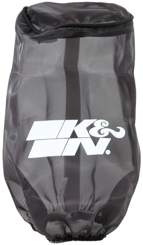K&N Filter Wrap Drycharger Oval Tapered Black - 3.25in Base I/S Width x 2.5in Top I/S Width x 7in H K&N Engineering Pre-Filters