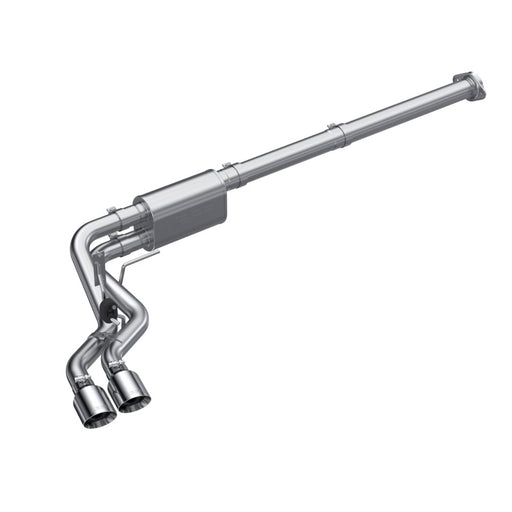 MBRP 2021 Ford F-150 2.7L EcoBoost / 3.5L EcoBoost / 5.0L 3in Cat Back Single Side Exit T304 MBRP Catback