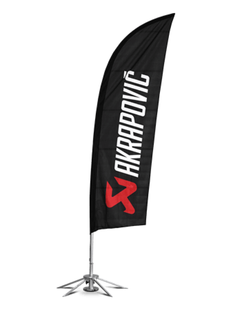 Akrapovic Self-standing flag set Akrapovic Marketing