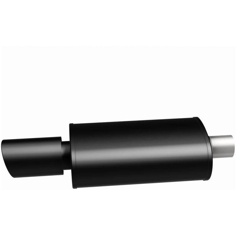 MagnaFlow Muffler with Tip Mag Blk 14x5x8 2.25/4 Magnaflow Muffler