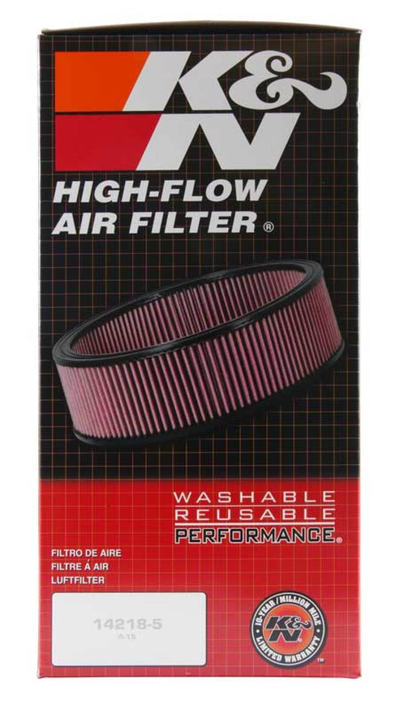 K&N Replacement Air Filter Round 9in OD 7-1/2in ID 5in H K&N Engineering Air Filters - Drop In