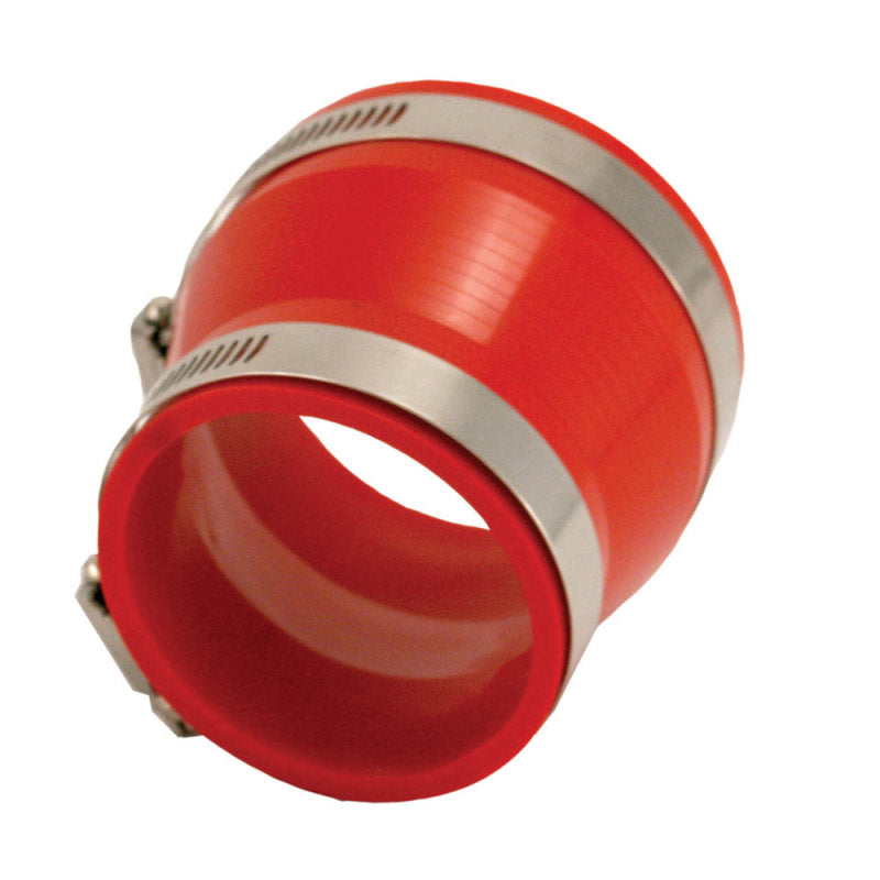 Spectre Coupler/Reducer 3in. to 2.5in. (PVC) - Red Spectre Silicone Couplers & Hoses