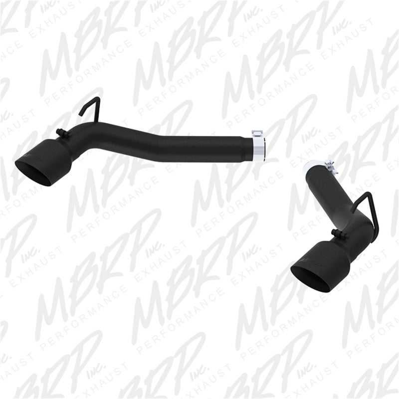 MBRP 2010-2015 Chevrolet Camaro V8 6.2L 3in Black Coated Axle Back Muffler Delete MBRP Axle Back