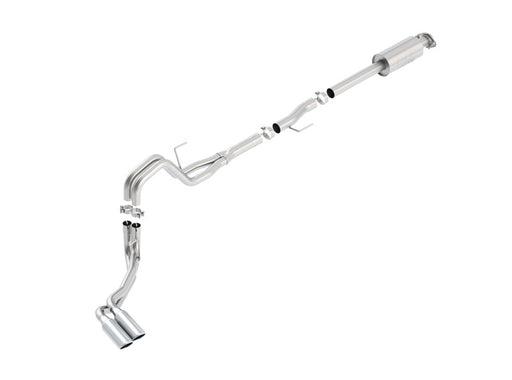 Borla 15-16 Ford F-150 3.5L EcoBoost Ext. Cab Std. Bed Catback Exhaust ATAK Truck Side Exit Borla Catback