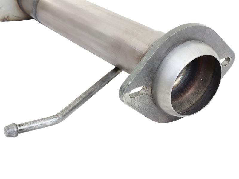 aFe Rebel Series Exhaust SS Front Side Exit CB w/ Black Tips 10-14 Ford F150 Ecoboost V8 6.2L aFe Catback