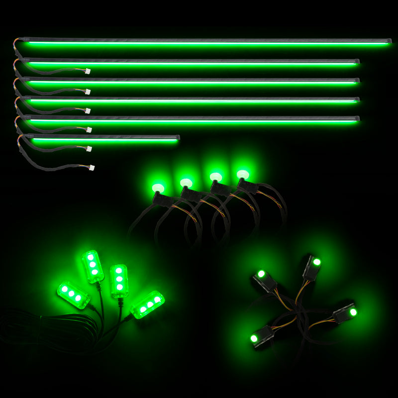 Oracle Lighting Dynamic Colorshift 18 Piece Universal Full LED Interior Dash Board Kit ORACLE Lighting Light Strip LED