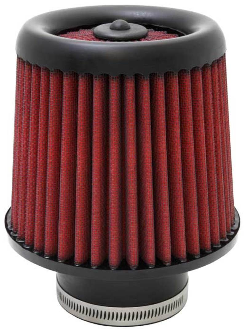 AEM Dryflow Air Filter - Round Tapered 5in Top OD x 6 Base OD x 5.563in H x 3in Flange ID AEM Induction Air Filters - Universal Fit