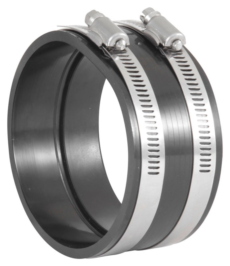 Spectre Coupler 4in. (PVC) - Black Spectre Silicone Couplers & Hoses