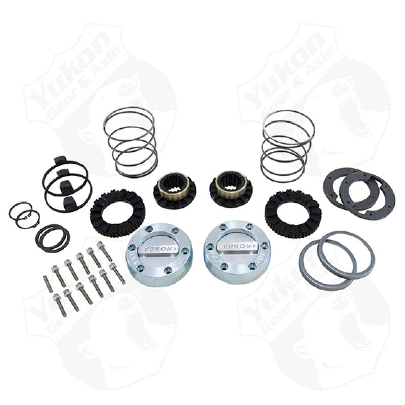 Yukon Gear Hardcore Locking Hub Set For Dana 44 / GM & Ford 1/2 & 3/4 Ton / 19 Spline Yukon Gear & Axle Differential Install Kits