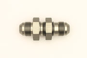 DeatschWerks 8AN Male Flare To 8AN Male Flare Bulkhead Adapter (Incl. Nut) DeatschWerks Fittings