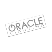 Oracle Decal 12in - Reflected Silver ORACLE Lighting Stickers/Decals/Banners