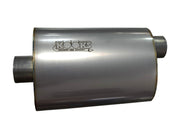 Kooks 2.5in. Oval Center/Offset Muffler 12in. Long Body Stainless Steel Kooks Headers Muffler