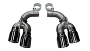 Corsa 2017-24 Chevy Camaro ZL1 2.75in Inlet / 4.0in Outlet Black PVD Tip Kit (For Corsa ExhaustOnly) CORSA Performance Tips