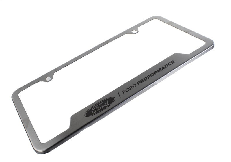 Ford Racing Stainless Steel Ford Performance License Plate Frame Ford Racing License Frame