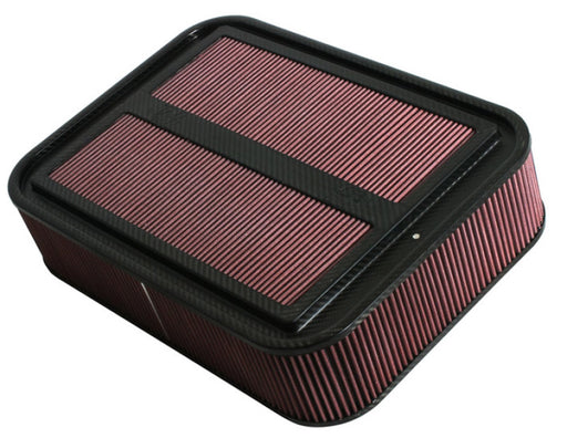 K&N Custom Racing Assembly Carbon Fiber 4in Air Box w/o Base - Large K&N Engineering Air Intake Components