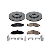Power Stop 06-09 Cadillac XLR Front Autospecialty Brake Kit PowerStop Brake Kits - OE