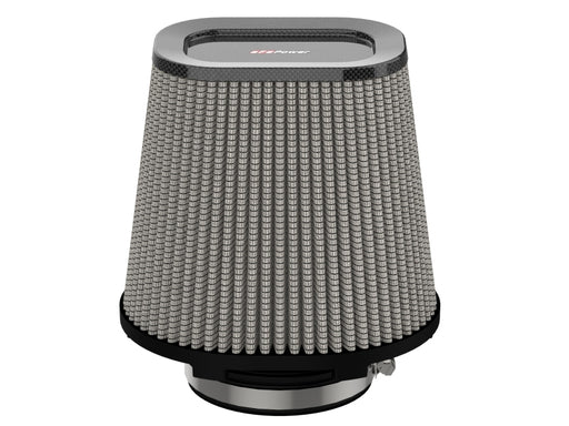 aFe Track Series Intake Pro DRY S Air Filter 4IN F x (7-3/4 x 6-1/2)IN B x (5-3/4 x 3-3/4)IN T x 7IN aFe Air Filters - Universal Fit