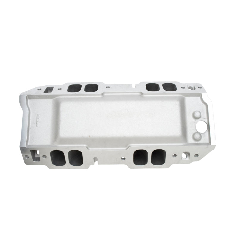 Edelbrock Manifold Chevy BB 9 8 Deck (Short) Super Victor 565 Thick Flange Rect Port Heads Edelbrock Intake Manifolds