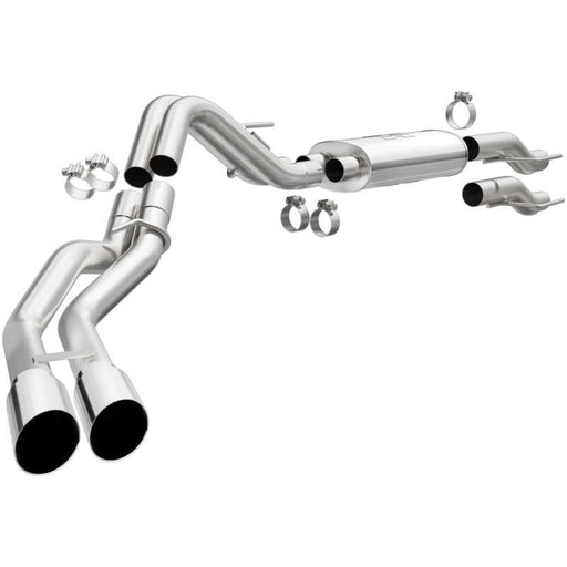 Magnaflow 15-21 Ford F-150 Street Series Cat-Back Performance Exhaust System- SS Polished Rear Exit Magnaflow Catback