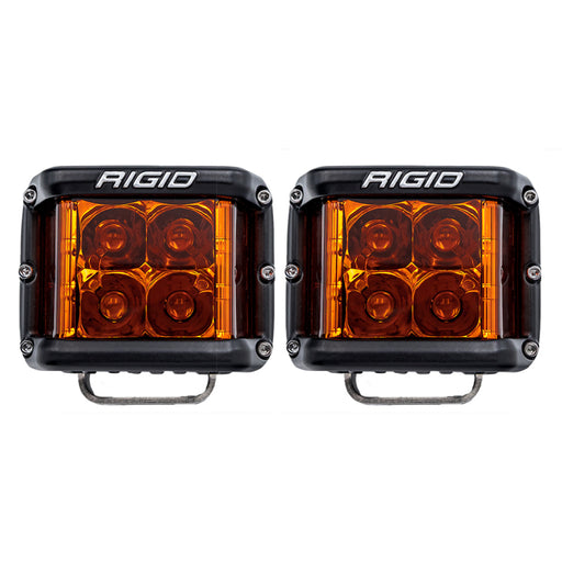 Rigid Industries D-SS Spot w/ Amber PRO Lens (Pair) Rigid Industries Light Bars & Cubes