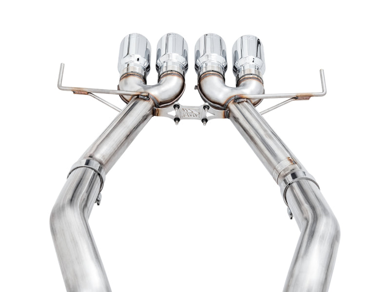 AWE Tuning 14-19 Chevy Corvette C7 Z06/ZR1 (w/AFM) Track Edition Axle-Back Exhaust w/Chrome Tips AWE Tuning Axle Back