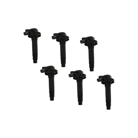 Ignition Coil - Super Coil series - 2007-2016 Ford 3.5L/3.7L V6, Black, 6-pack 140061K-6 ACCEL Autoparts
