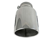 aFe Power Universal 5in Inlet 8in Outlet MACH Force-XP Clamp-On Exhaust Tip - Polished aFe Tips
