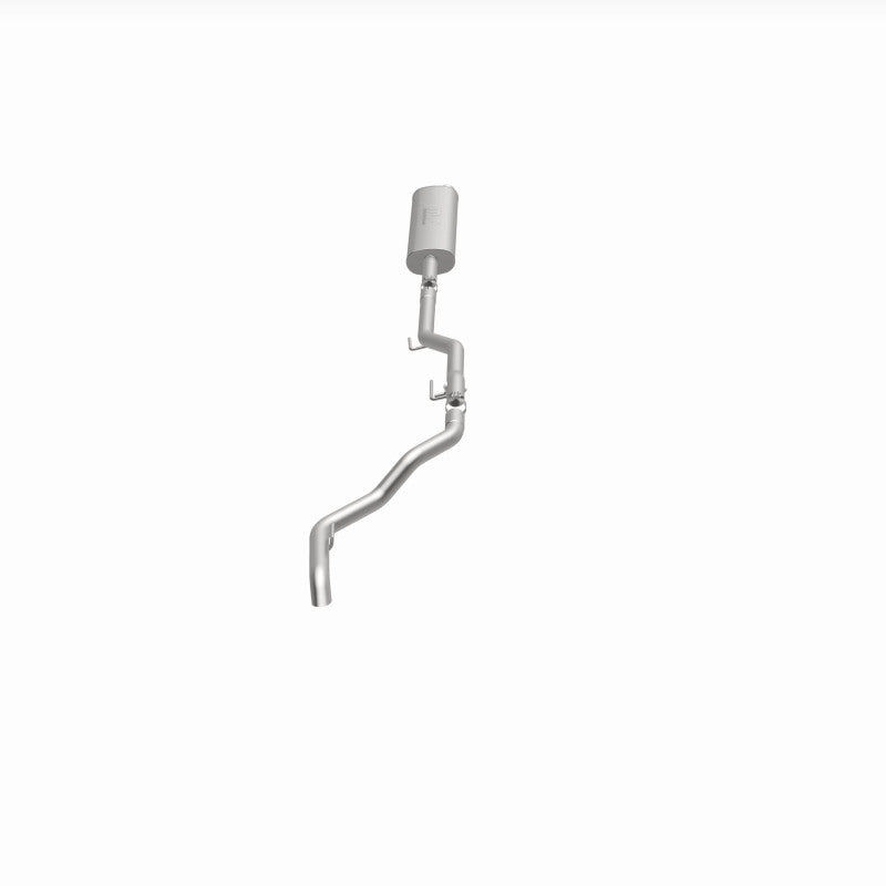 MagnaFlow 2020 Jeep Gladiator 2.5in Rock Crawler Series Single Rear Exit SS Cat-Back Exhaust w/o Tip