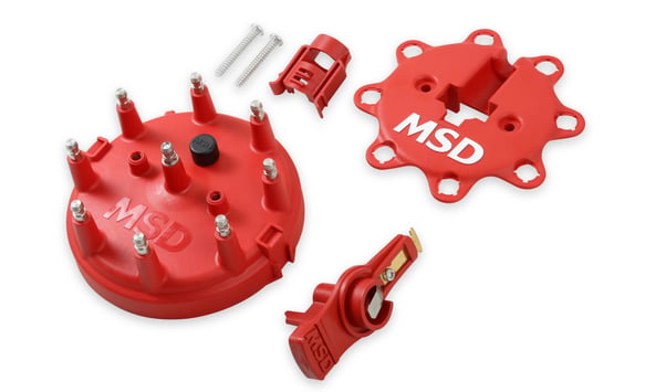 Distributor Cap and Rotor Kit, MSD/Ford V8 TFI, '85-'95 8482 MSD Autoparts