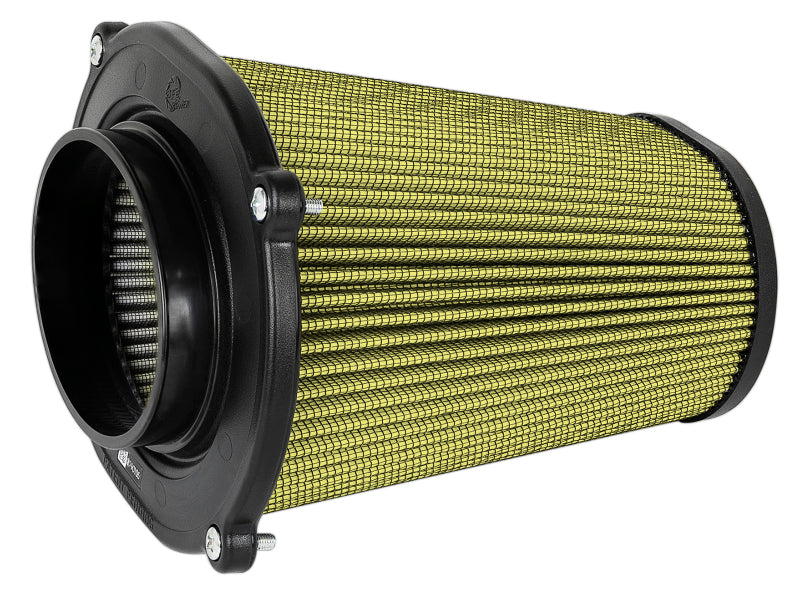aFe Quantum Pro Guard 7 Air Filter Inverted Top - 5.5inx4.25in Flange x 9in Height - Dry PG7 aFe Cold Air Intakes