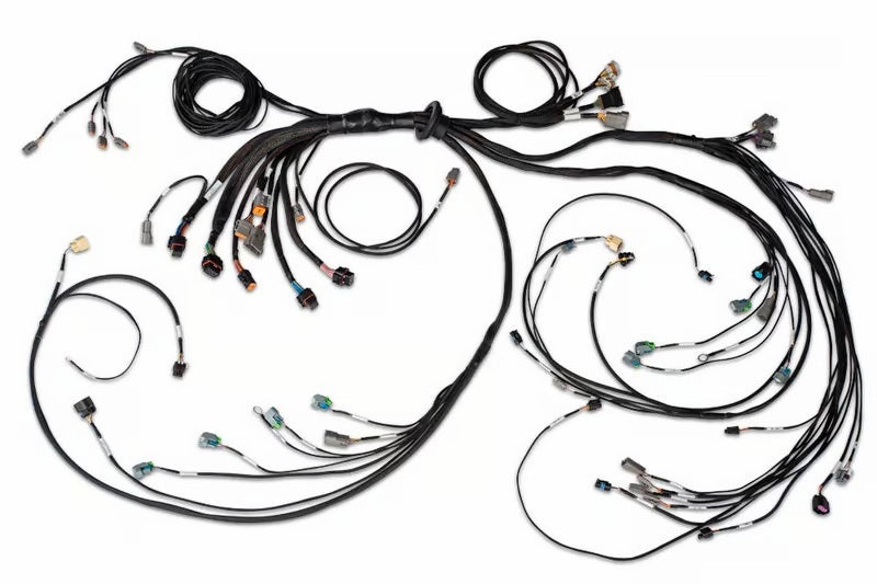 Haltech NEXUS R5 DBW Terminated Harness - DBW Ready/Injector Connector EV6 Haltech Wiring Harnesses