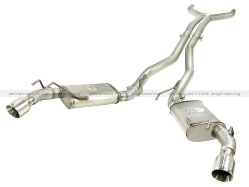 aFe MACHForce XP Exhaust 3in Stainless Stee CB/10-13 Chevy Camaro V8-6.2L (td) (pol tip) aFe Catback
