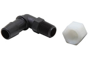 K&N Air Filter Vent Kit - White - 90 Degree Plastic 0.50in Flange 1.75in H 1.75in L K&N Engineering Air Intake Components