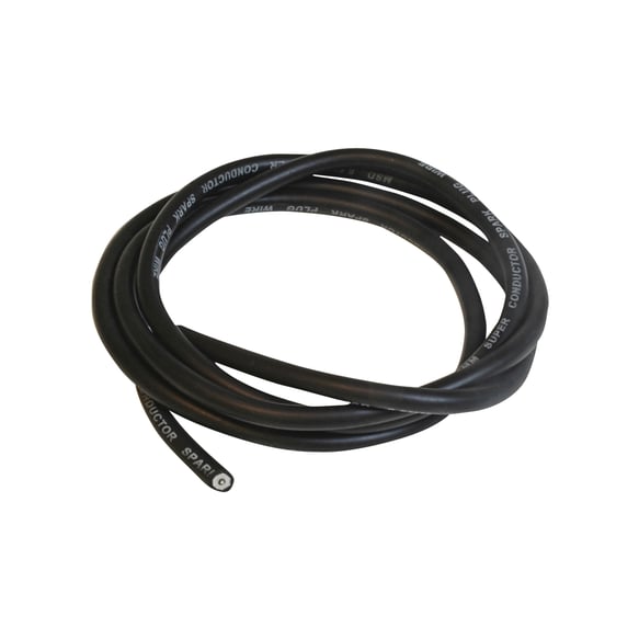 Super Conductor Bulk Wire, Black 6' Bulk 34033 MSD Autoparts