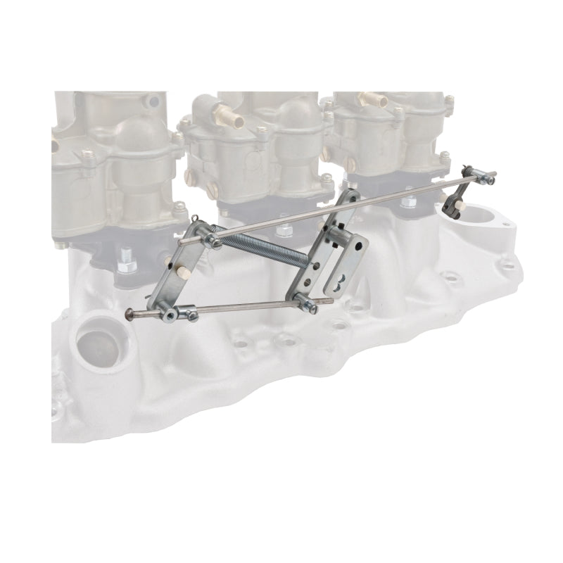 Edelbrock Carburetor Two-Barrel Progressive Throttle Linkage Kit 3X2 Edelbrock Carburetor Rebuild Components