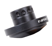 NRG Short Spline Adapter - Polaris RZR / Ranger (Secures w/OEM Lock Nut / Fits Quick Lock) - Black NRG Steering Wheel Hubs