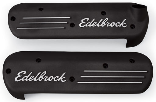 Edelbrock Coil Cover GM Gen 3 LS1 Black Coated Edelbrock Engine Covers