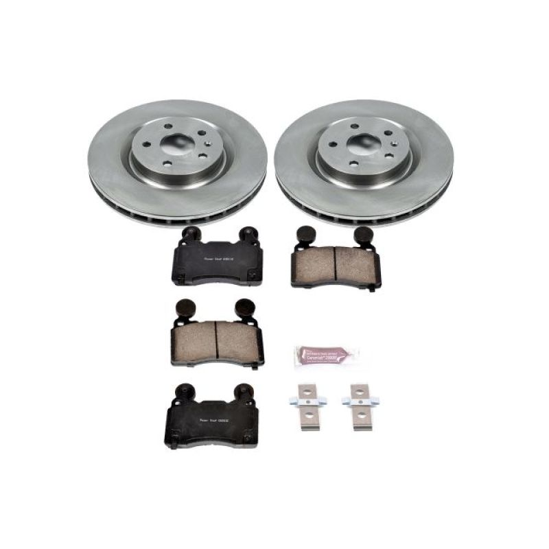 Power Stop 10-15 Chevrolet Camaro Front Autospecialty Brake Kit PowerStop Brake Kits - OE