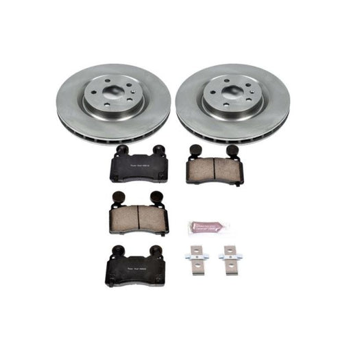 Power Stop 10-15 Chevrolet Camaro Front Autospecialty Brake Kit PowerStop Brake Kits - OE