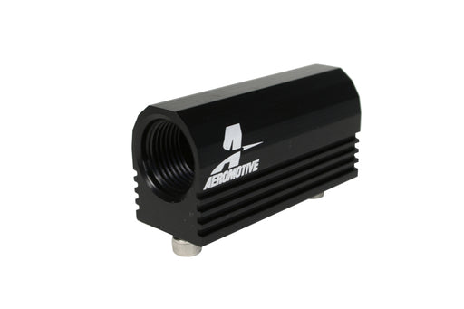 Aeromotive 96-04 Ford 4.6 L Fuel Rail Pressure Sensor Adapter Log (-08 AN inlet / outlet) Aeromotive Fuel Manifolds