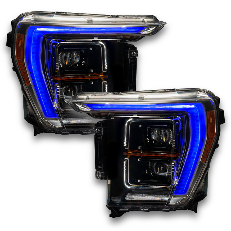 Oracle 21-22 Ford F-150 ColorSHIFT RGB+W Headlight DRL Upgrade Kit w/ BC1 Controller ORACLE Lighting Headlights