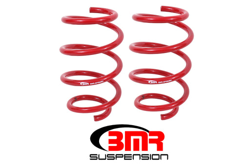 BMR 15-17 S550 Mustang Front Handling Version Lowering Springs - Red BMR Suspension Lowering Springs