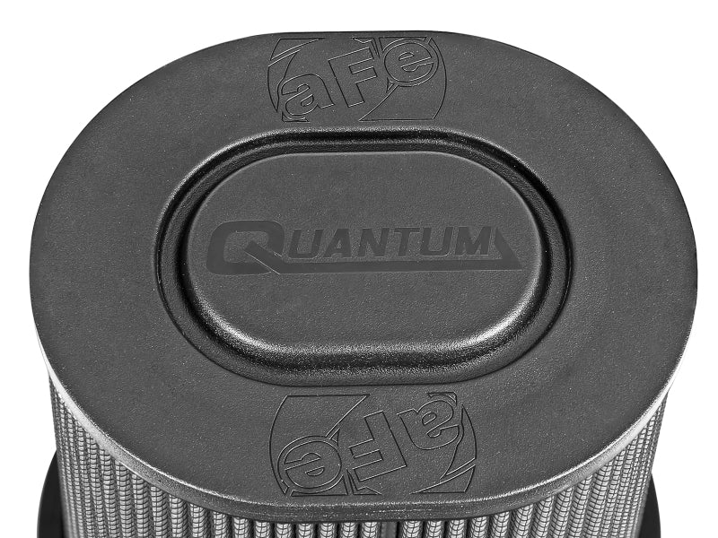 aFe Quantum Intake Pro DRY S Universal Air Filter F-5in. / B-(10x8.75) / T-(6.75x0.5) / H-8in. aFe Air Filters - Universal Fit