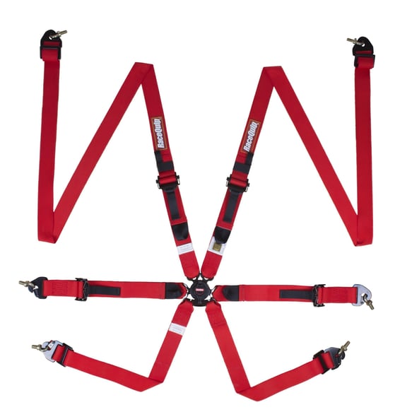 RaceQuip FIA 6 Point Camlock Harness Set 856016RQP RACEQUIP Autoparts