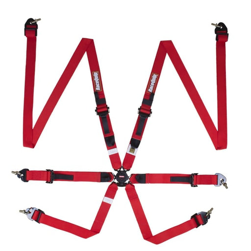 RaceQuip FIA 6 Point Camlock Harness Set 856016RQP RACEQUIP Autoparts