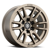 ICON Vector 6 17x8.5 6x135 6mm Offset 5in BS 87.1mm Bore Bronze Wheel ICON Wheels - Cast
