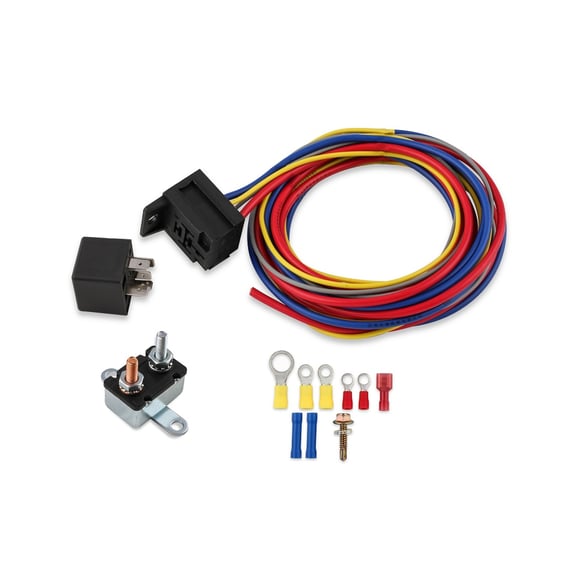 Electric Fuel Pump Harn./Relay Kit 30A 89618 MSD Autoparts